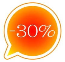 30% de réduction... 30% de réduction...