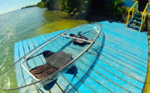 clear kayak in moorea