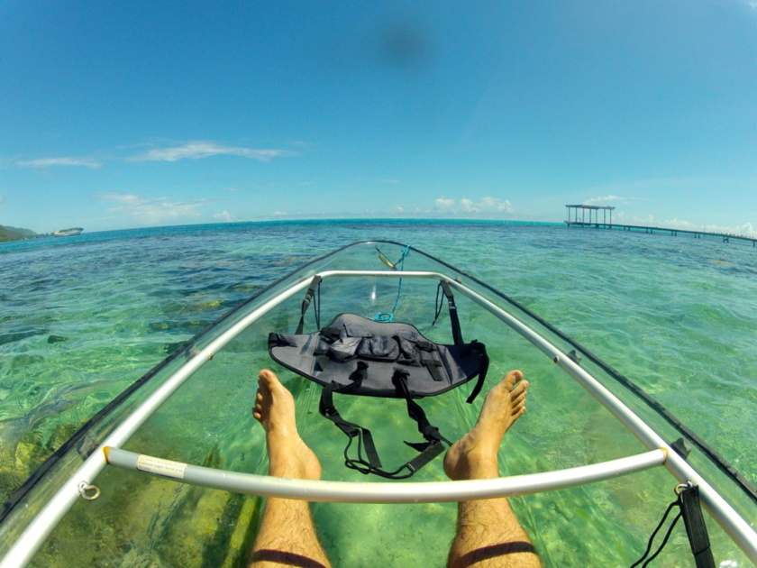 sur le lagon de moorea sur le lagon de moorea