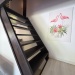 escaliers pour accéder à la chambre n°2