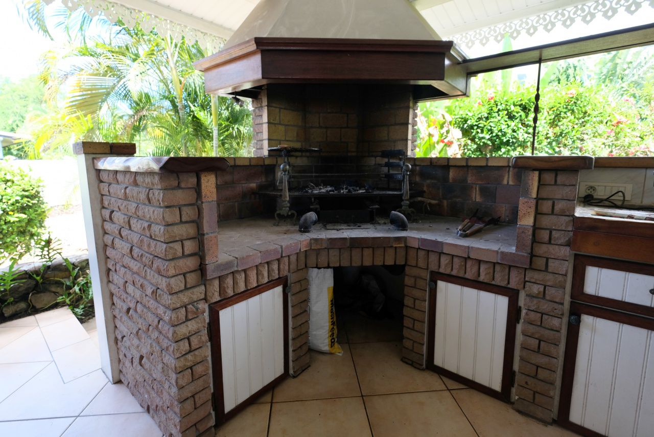 beau Barbecue à charbon