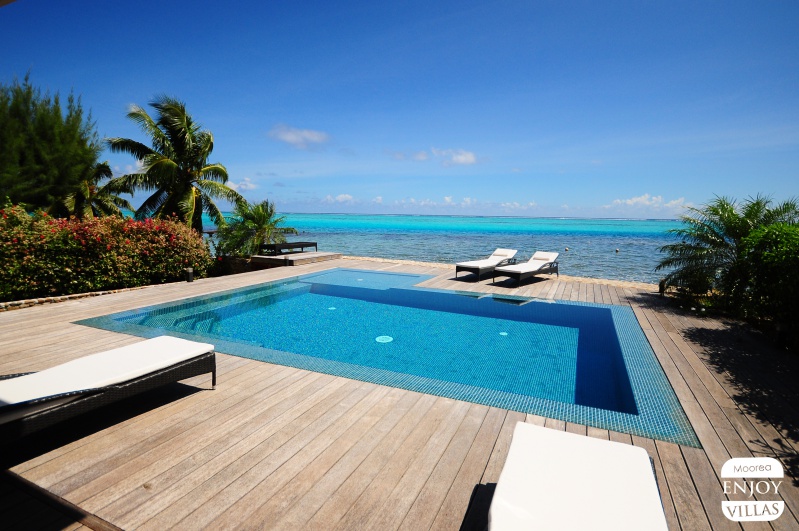 la belle piscine à débordements 